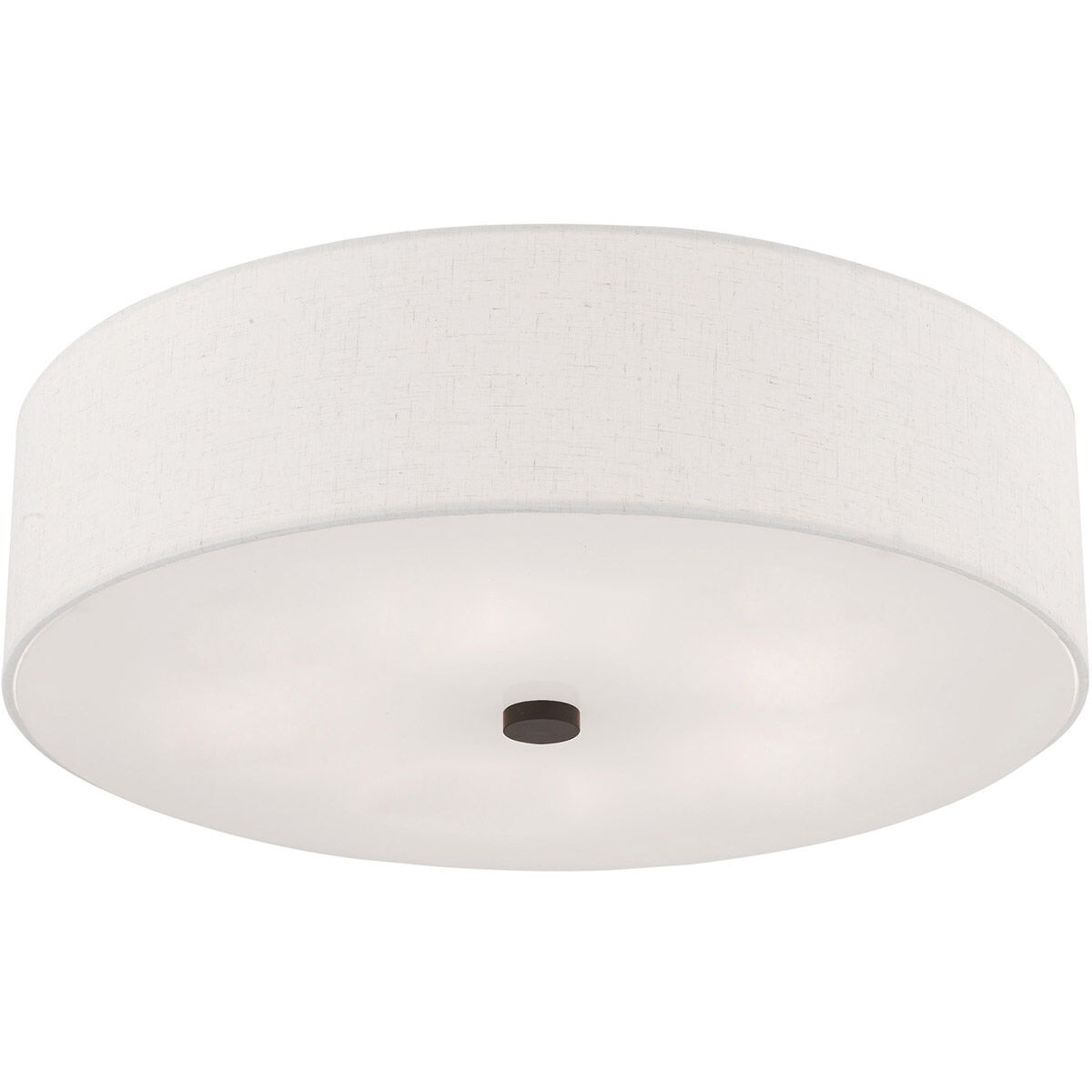 Meridian 5 Light 22 inch English Bronze Semi-Flush Mount Ceiling Light