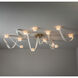 Art & Alchemy SNAPS LED 86.5 inch Modern Brass Pendant Ceiling Light in White Leather with Alabaster, Large