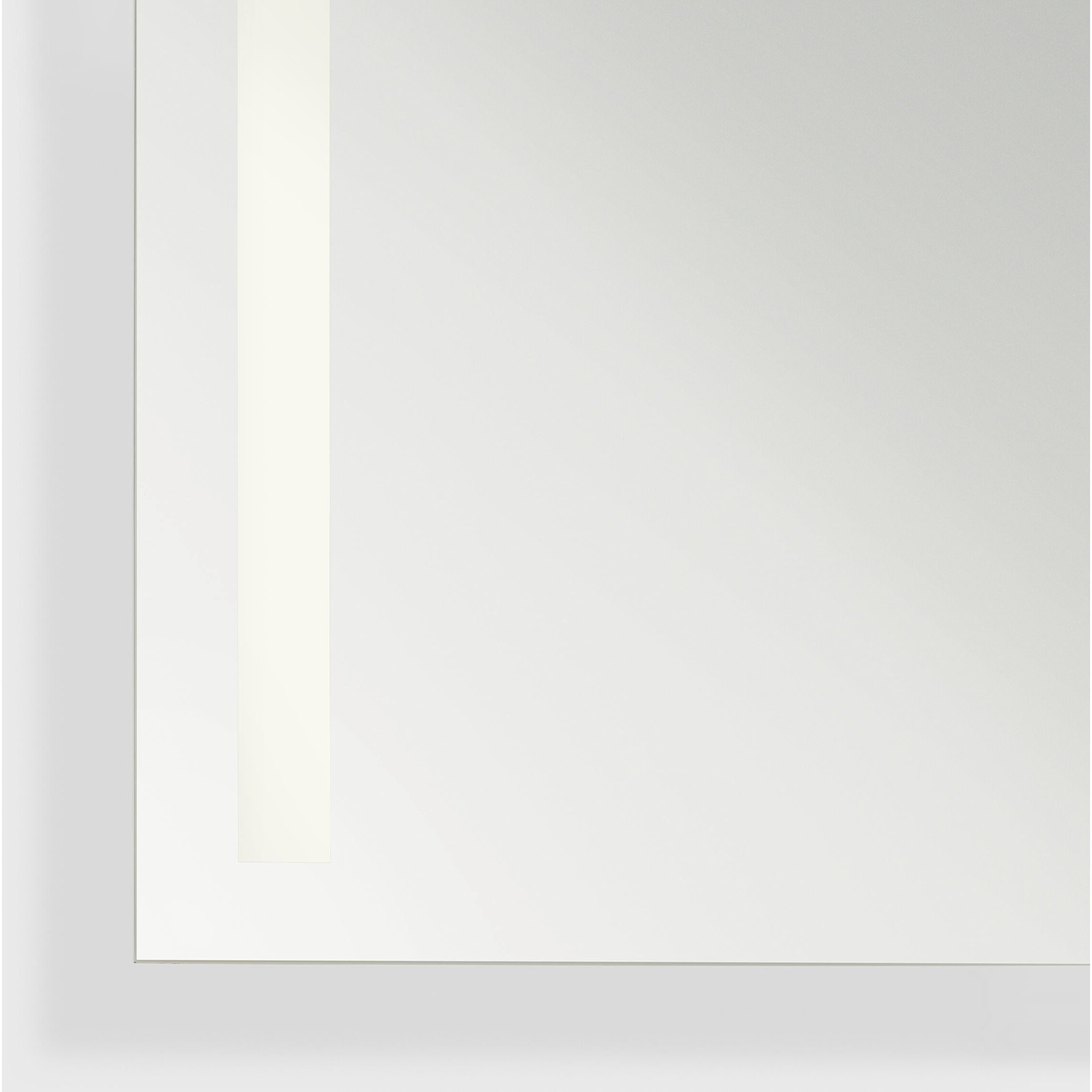 Lustro 36 X 30 inch Might Bright White LED Wall Mirror