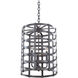 Townsend 3 Light 14 inch Vintage Iron Hanging Lantern Ceiling Light