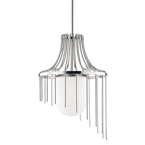 Kylie 1 Light 16 inch Polished Nickel Pendant Ceiling Light