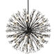 Vera 24 Light 38 inch Black Pendant Ceiling Light