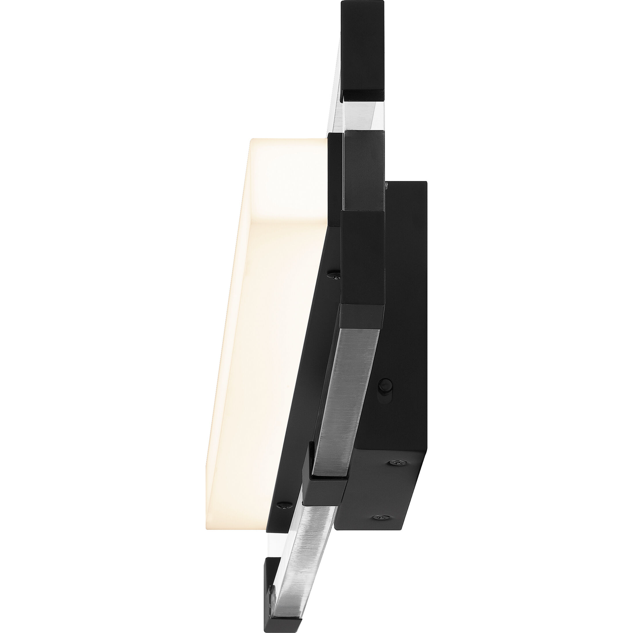 Elias LED 24 inch Matte Black Bath Light Wall Light, Medium