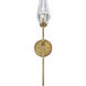 Ana 1 Light 5.25 inch Heritage Brass Indoor Wall Sconce Wall Light