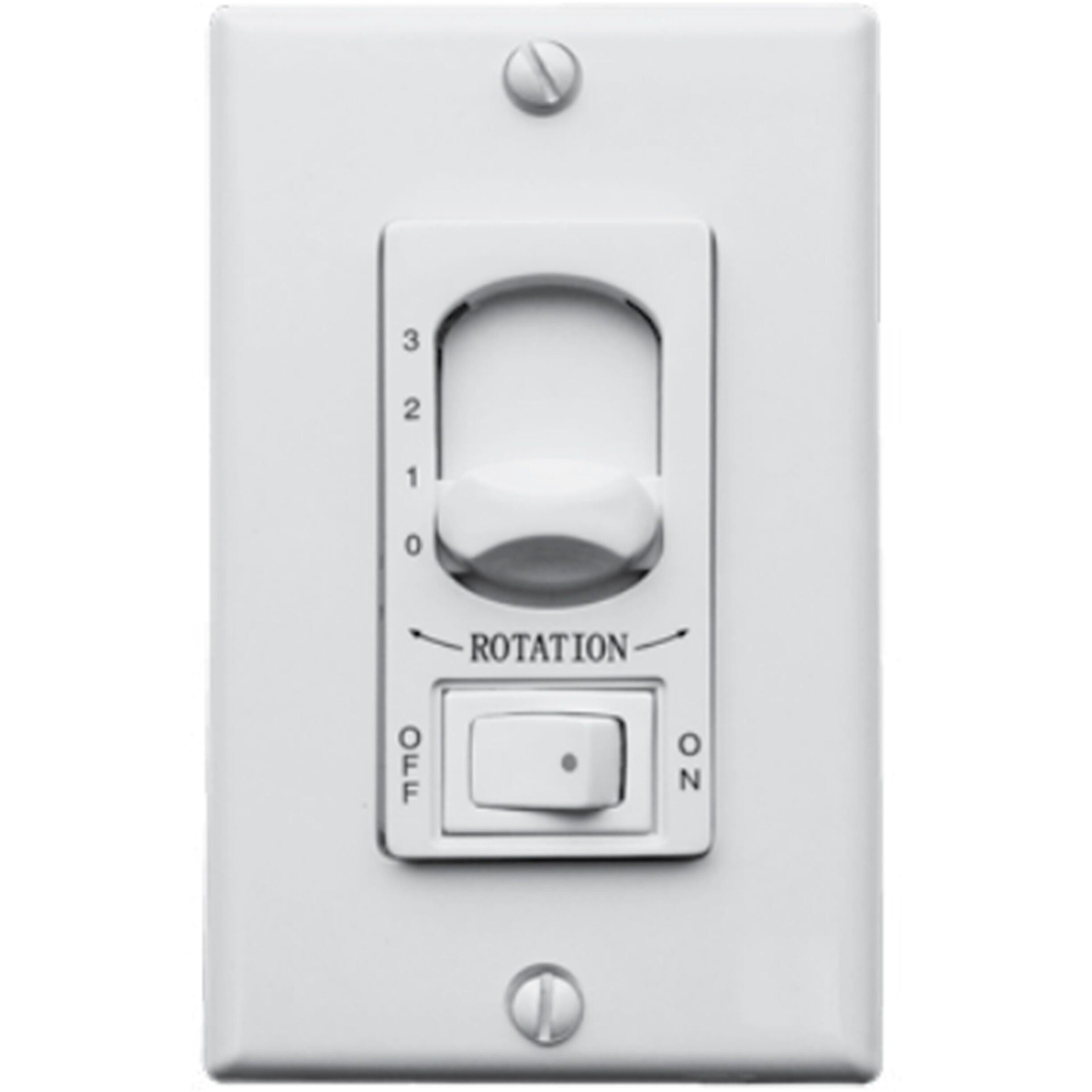 Atlas Kaye 17 inch Gloss White Wall/Ceiling Fan