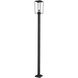 Sheridan 1 Light 116.25 inch Black Outdoor Post Mounted Fixture