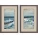 Waterside Collection Rustic Wood Grain Framed Art
