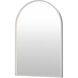 Elisse 36 X 24 inch Satin Nickel LED Mirror