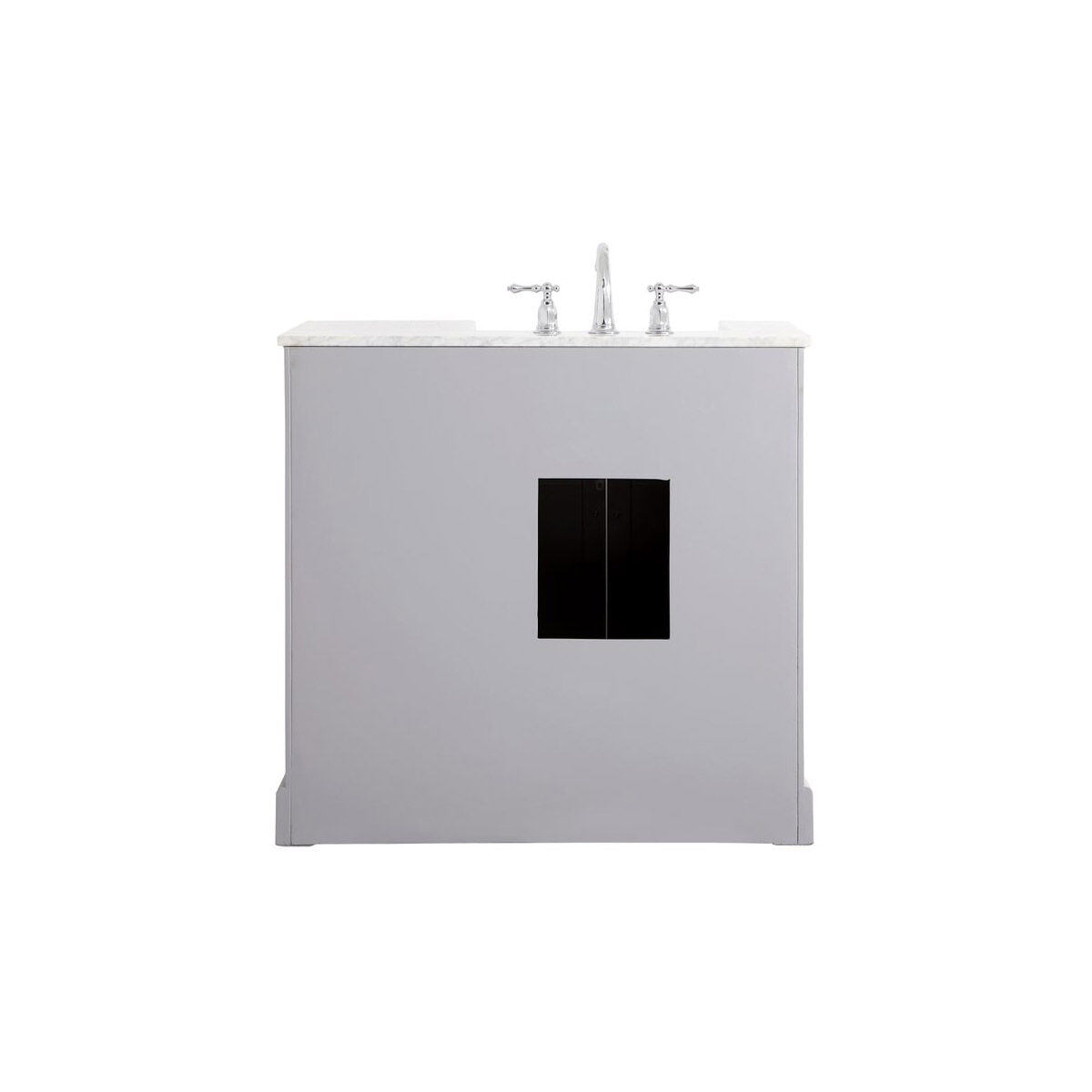 Franklin 36 X 22 X 35 inch Grey Bathroom Vanity Cabinet