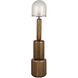 Mondo 60 inch 60 watt Dark Walnut Floor Lamp Portable Light