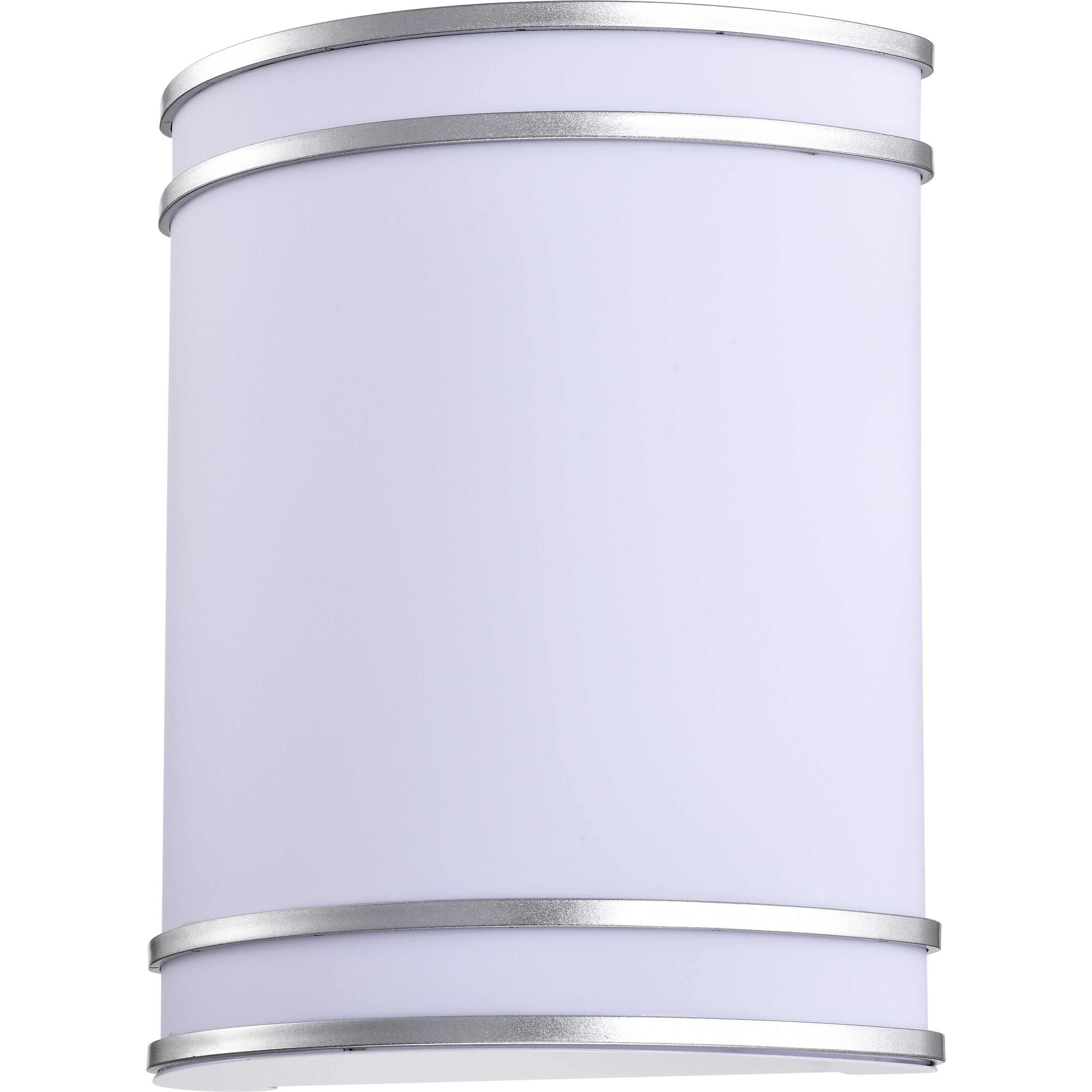 Glamour LED 9 inch Brushed Nickel ADA Wall Sconce Wall Light