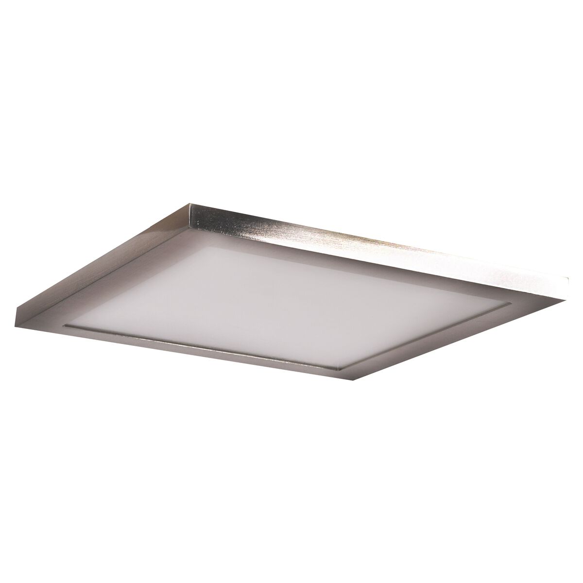 Boxer LED 8 inch Brushed Steel Flush Mount Ceiling Light
