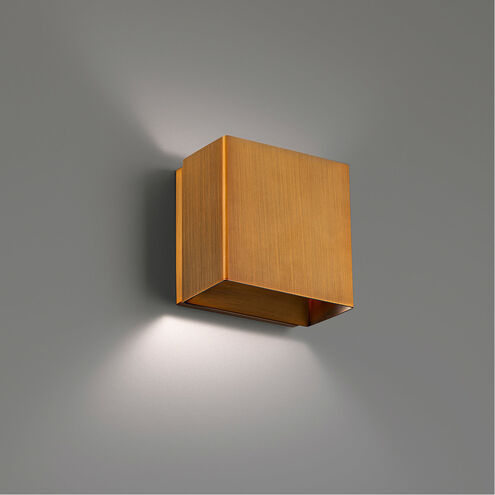 WAC Lighting Boxi LED 3 inch White ADA Wall Sconce Wall Light in 2700K, dweLED WS-45105-27-WT - Open Box