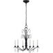 C&M by Chapman & Myers Shannon 6 Light 26.00 inch Chandelier