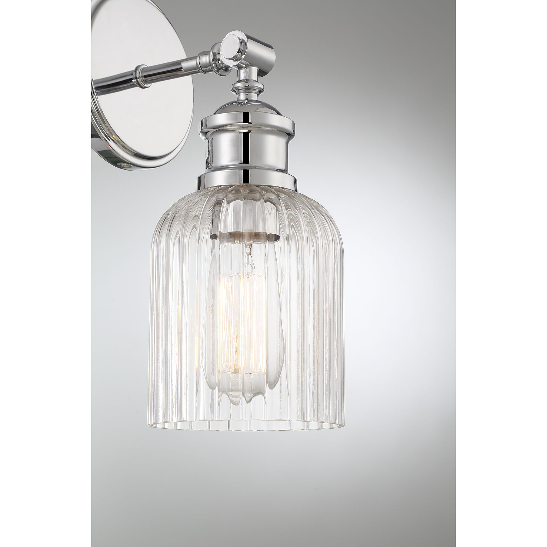 Vintage 1 Light 5 inch Chrome Wall Sconce Wall Light