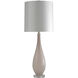 Cameron 40 inch 150.00 watt Pink Frost Table Lamp Portable Light