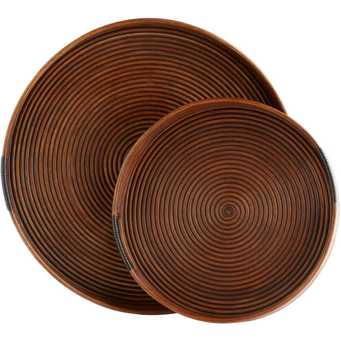 Papeete Brown Tray, Small