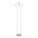 Zeitlos 75 inch 78 watt Satin Nickel Floor Lamp Portable Light, Bankamp Astoria