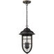 Dylan 3 Light 10 inch Oil-Rubbed Bronze Exterior Hanging Lantern in Oil Rubbed Bronze