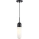 Thalia LED 4.75 inch Matte Black Mini Pendant Ceiling Light