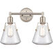Luna LED 18 inch Satin Nickel Bath Vanity Light Wall Light