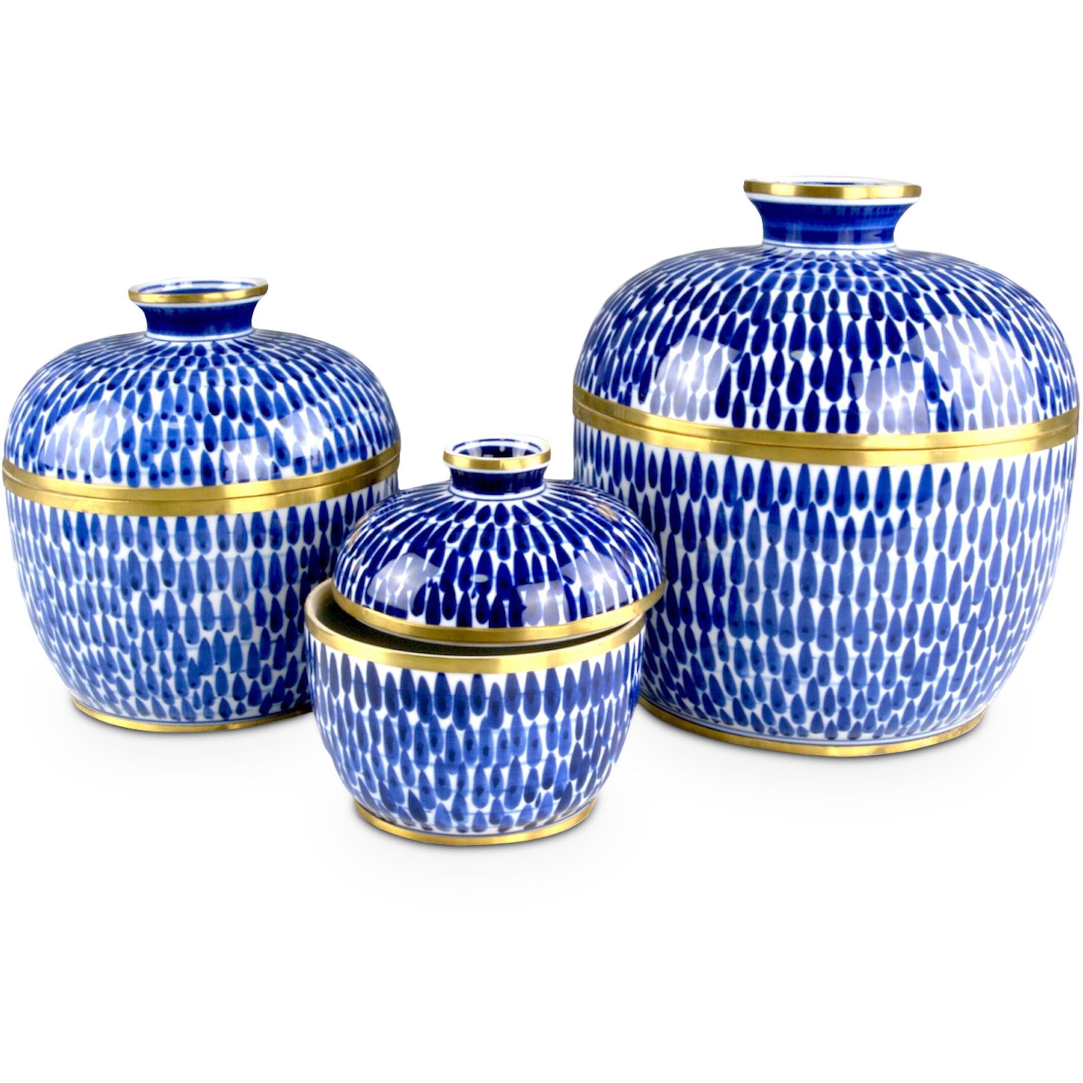 Plavan 11 X 10.25 inch Jars, Set of 3