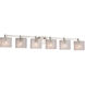 Fusion 6 Light 48.50 inch Bathroom Vanity Light