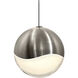 Grapes LED 3.75 inch Satin Nickel Pendant Ceiling Light in Large