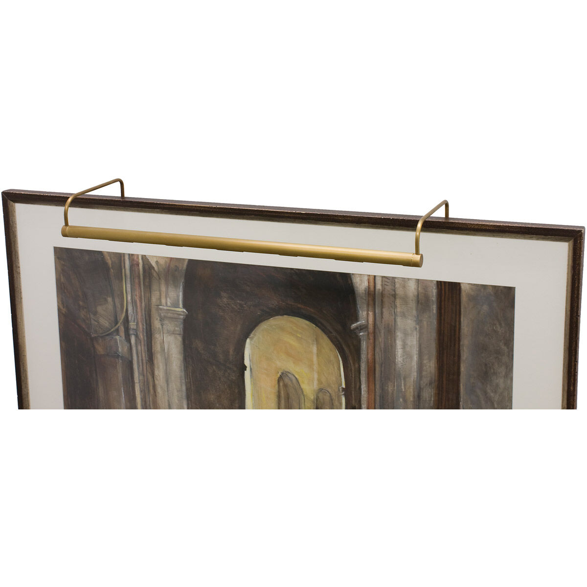 Slim-line 120 watt 40 inch Weathered Brass Picture Light Wall Light
