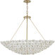 Coastlyn 8 Light 36 inch Legacy Brass Pendant Ceiling Light
