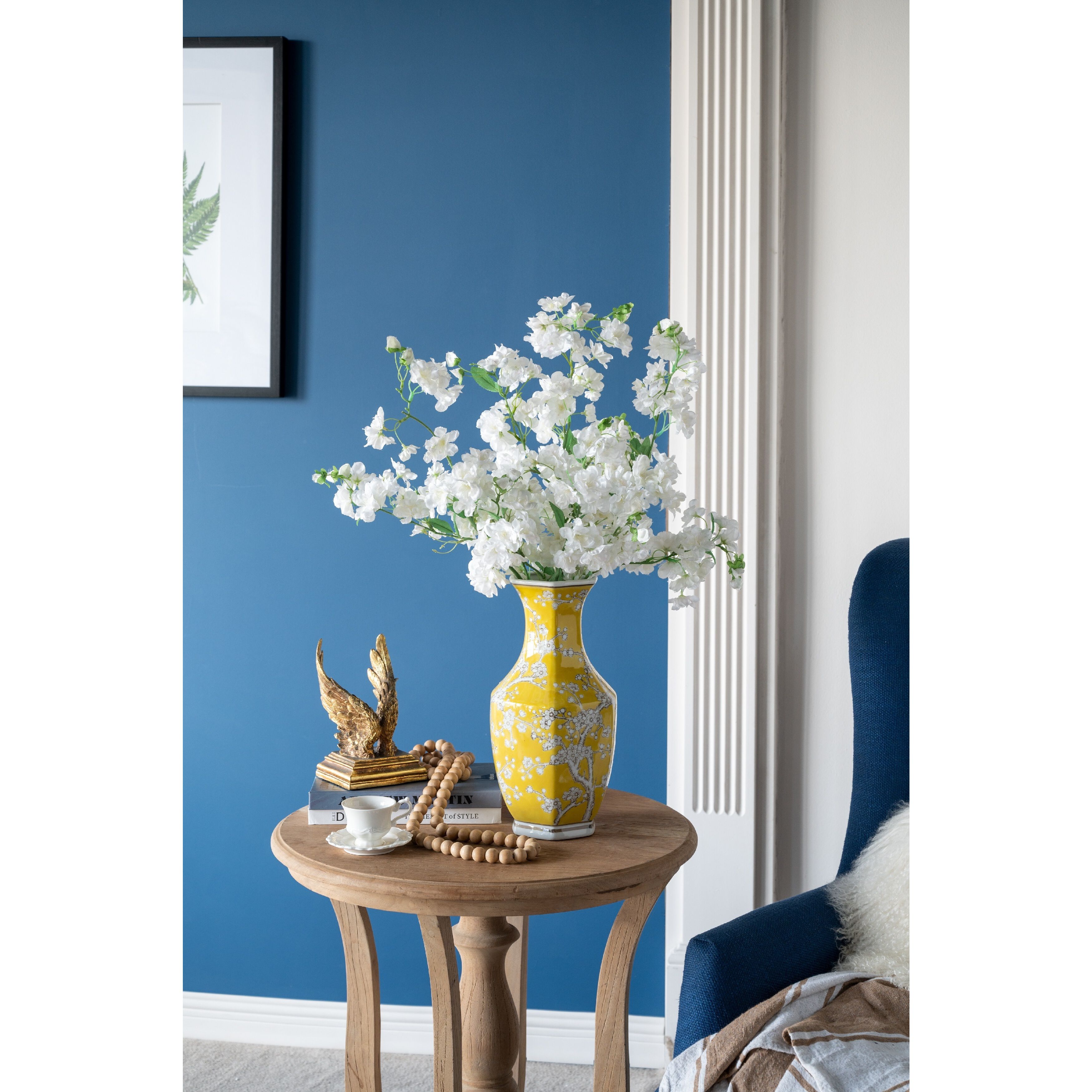 Plum 14.2 X 6.9 inch Vase