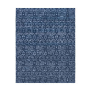 Wilfred 120 X 96 inch Navy Rug, Rectangle