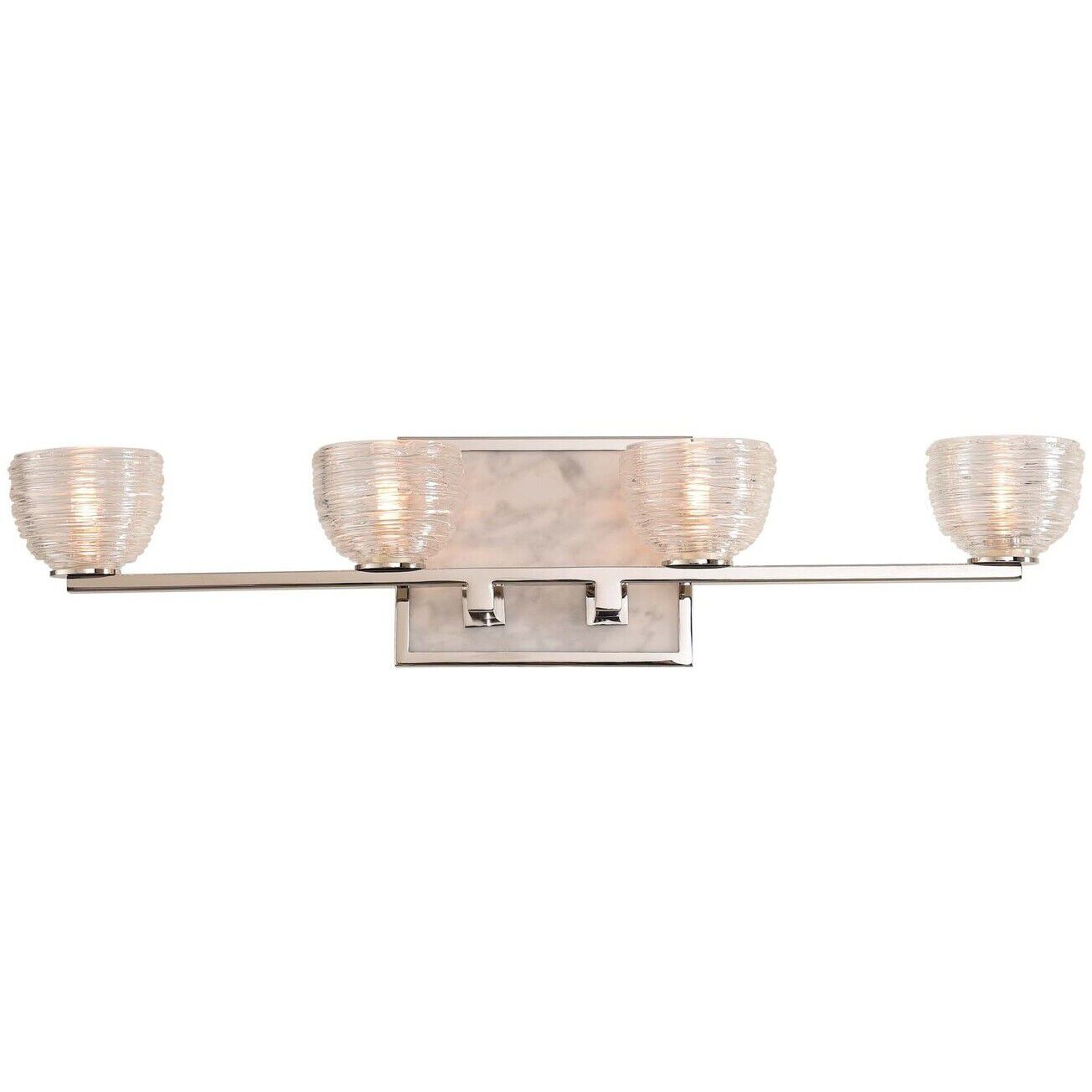 Bianco LED 25 inch Polished Nickel Bath Vanity Wall Light