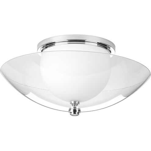Fortune LED 16 inch Polished Chrome Flush Mount Ceiling Light