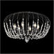Voliere 6 Light 24.25 inch Matte Black Semi-Flush Mount Ceiling Light