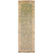 Temptress 36 X 24 inch Dark Green, Seafoam, Wheat, Light Gray, Eggplant Rug