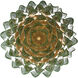 Verla Crest 11 Light 31.25 inch Legacy Brass Flush Mount Ceiling Light