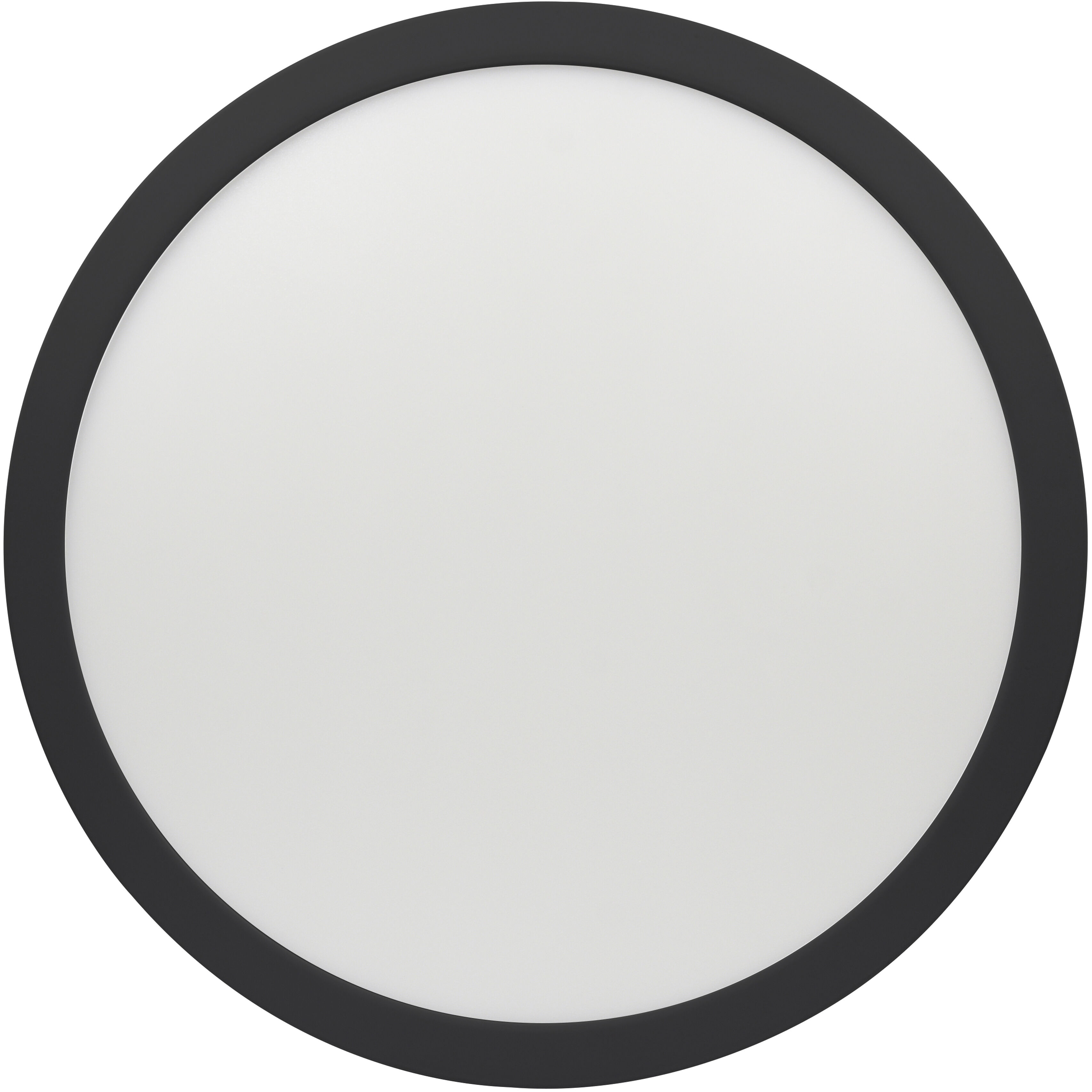 ModPLUS LED 16 inch Black Flush Mount Ceiling Light