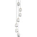Artisan Collection/VENEZIA Series 7 Light 9 inch Polished Chrome Pendant/Chandelier Ceiling Light