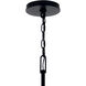 Malene 8 Light Black Chandelier Foyer Ceiling Light