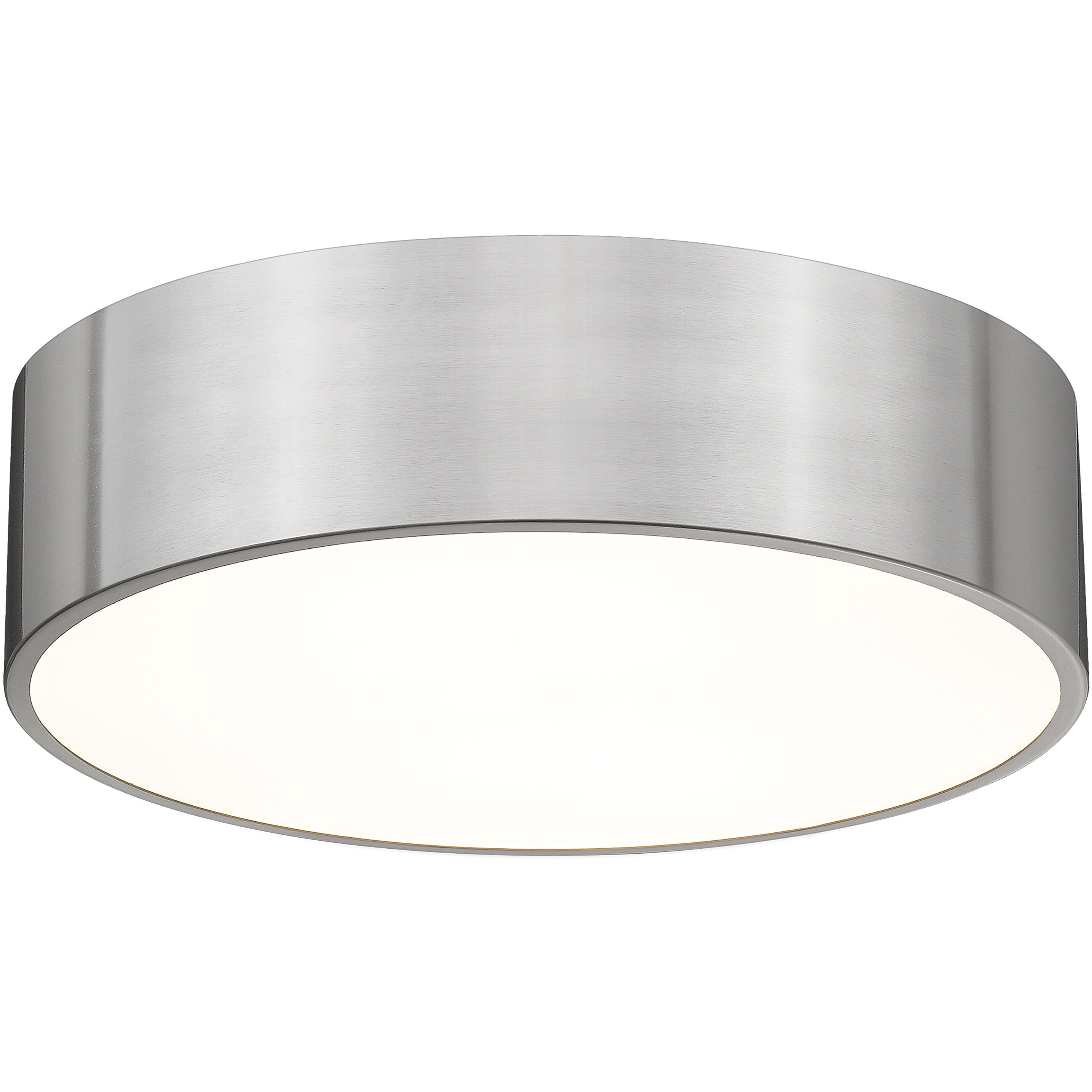 Harley 4 Light 20 inch Brushed Nickel Flush Mount Ceiling Light