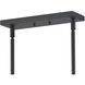 Dylan 4 Light 39 inch Black Linear Chandelier Ceiling Light