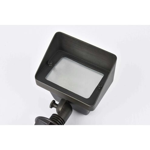 Aera 12 50.00 watt Dark Bronze Outdoor Landscape Flood Light