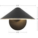 Alora Mood Ashford 1 Light 8.75 inch Antique White Wall Sconce Wall Light