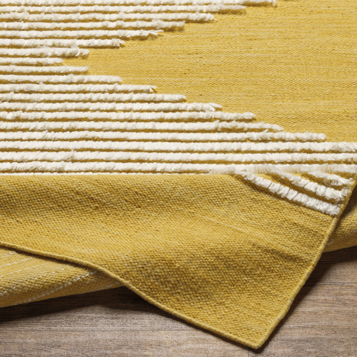 Apache 108 X 72 inch Saffron Rug in 6 X 9, Rectangle