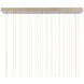 Lazio 30 Light 54 inch Silver Multi-Drop Pendant Ceiling Light