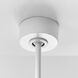 Cirque 56 inch Matte White Ceiling Fan