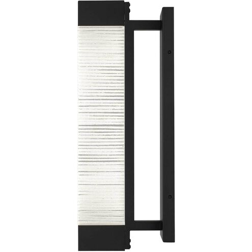 Solice LED 21 inch Sand Black Outdoor Wall Sconce