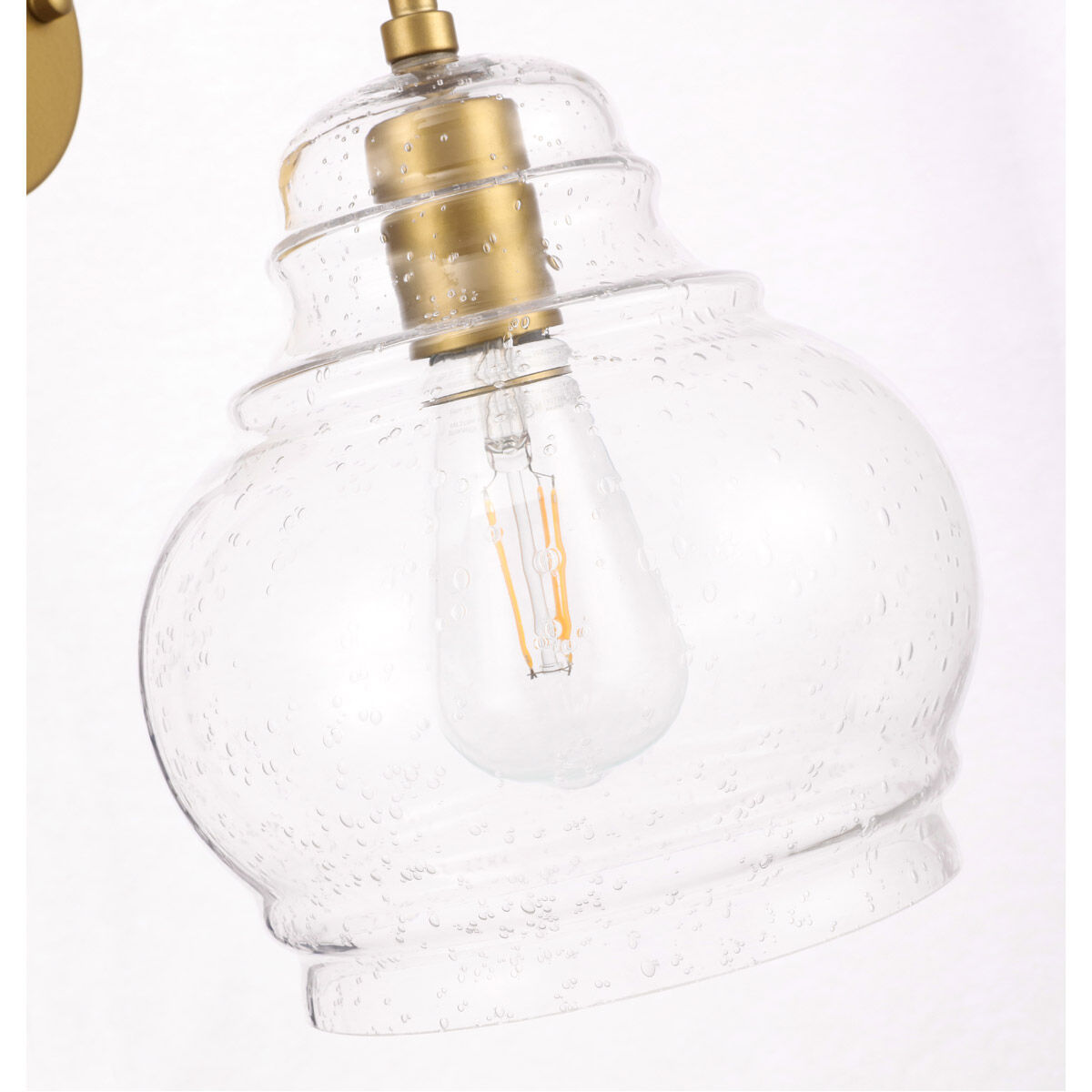 Pierce 1 Light 8 inch Brass Wall sconce Wall Light