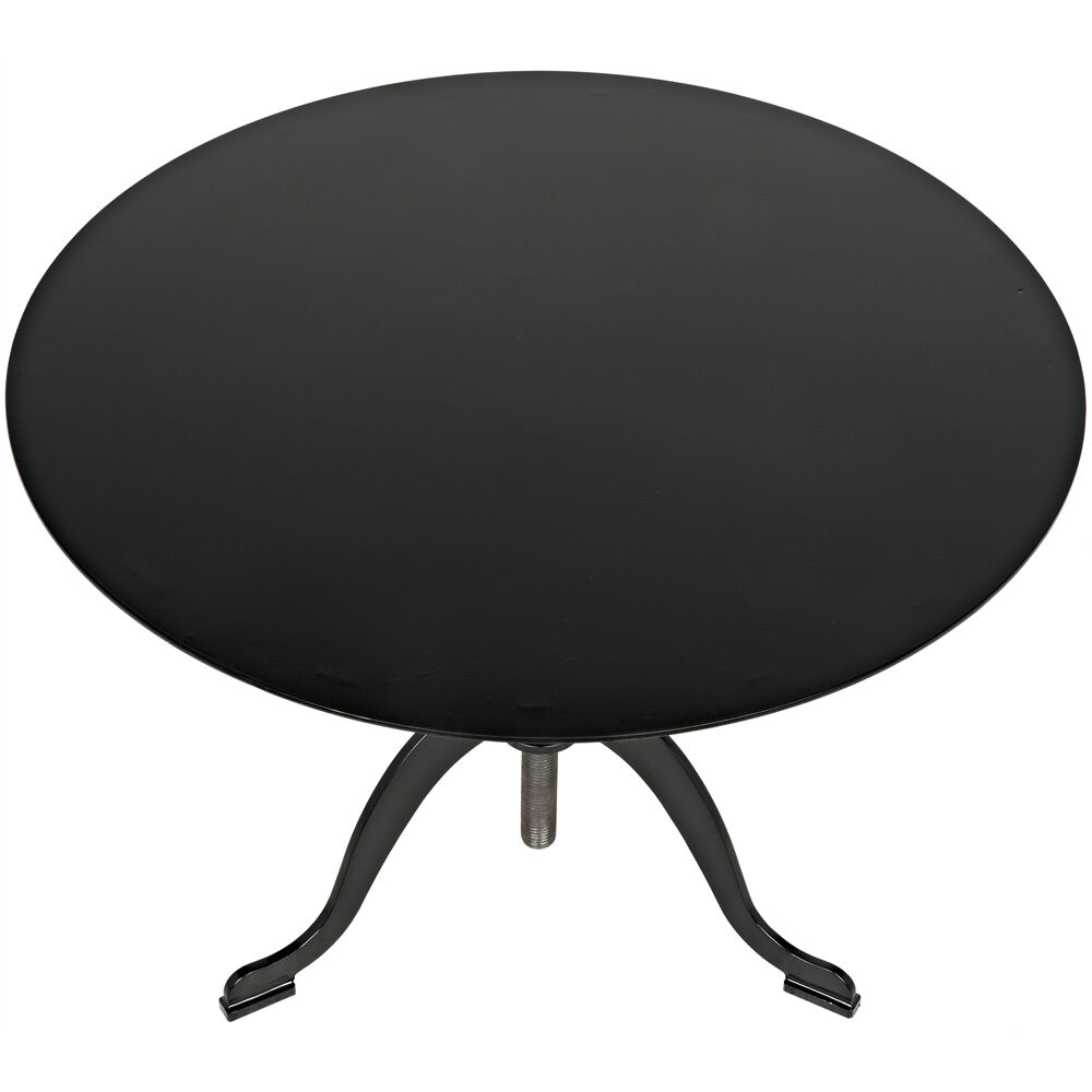 Kaldera 29 X 29 inch Matte Black Side Table